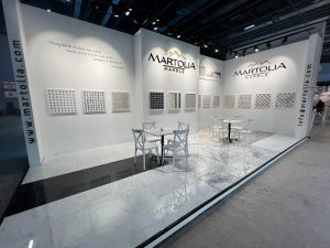 martolia marble fair stand