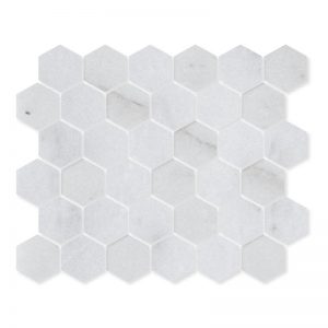 Hexagon Waterjet Mosaic Tile Nills Marble 2