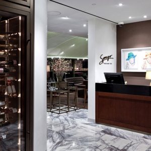 lilac marble commercial design