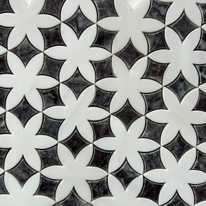 Waterjet Mosaic Tile Marble Collection-mrt-1004