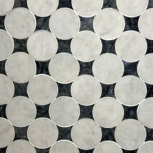 Waterjet Mosaic Tile Palissandro Marble Collection-mrt-1031