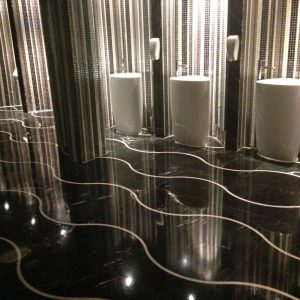 nero marquina marble flooring