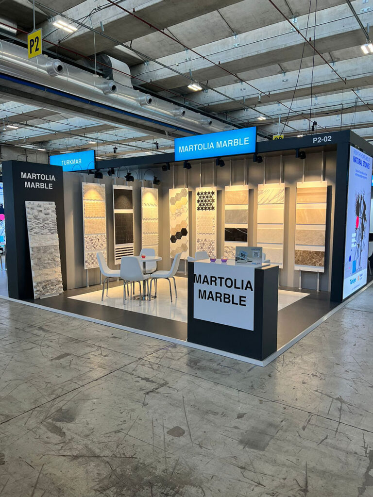 martolia marmomac fair 2023 stand